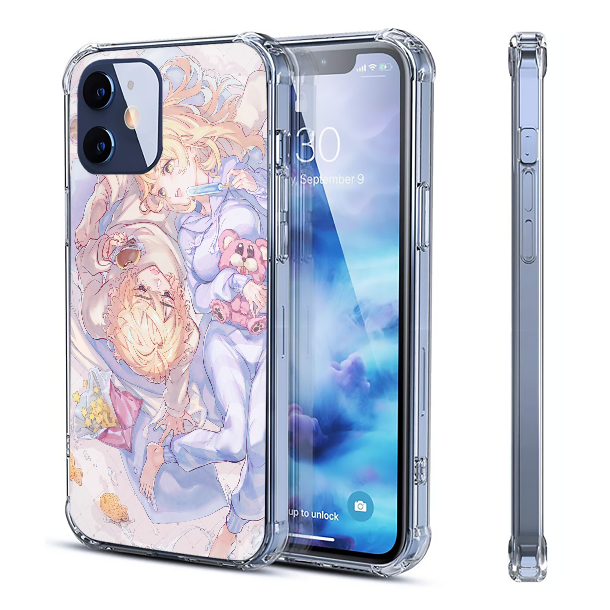 （画像用） 東京リベンジャーズ Tokyo Revengers 【iPhone 12シリーズ対応】透明スマホケース（クリアソフトケース）